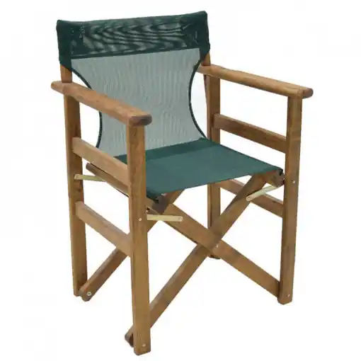 Reducere extra Scaun de gradina, Pako Word, Retto, Nuc, Verde inchis
