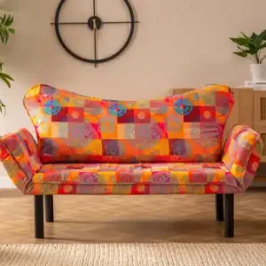 Canapea 2 locuri Chatto, Multicolor Reducere