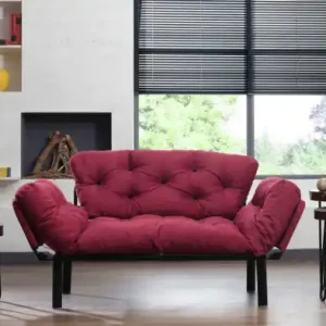 Disponibil imediat Canapea 2 locuri Nitta, Maro