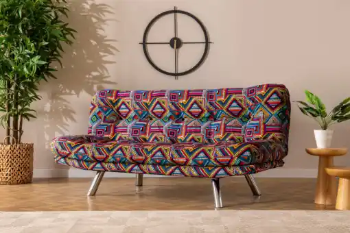 Canapea 3 locuri Misa, Multicolor Reducere specială