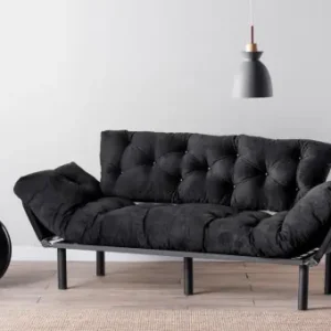 Reduceri Canapea 3 locuri Nitta, Negru