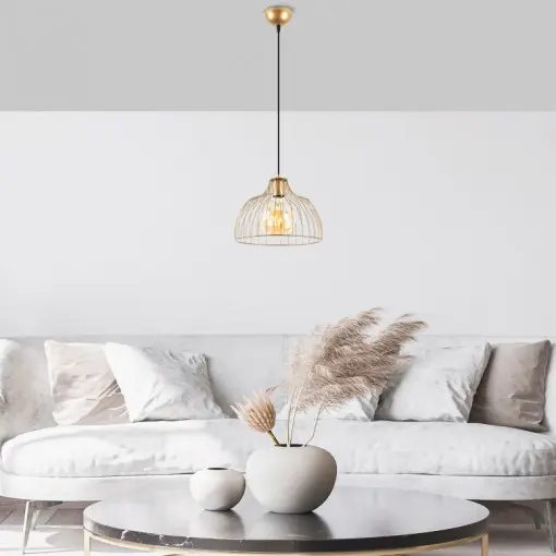 Lustra BEK-11371 Auriu Stralucitor Discount