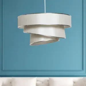 Livrare rapidă Lustra Couper - Beige, Silver Bej/Argintiu
