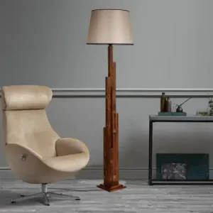 Lampadar Kule Ceviz Ahşap Lambader Pramit Açık Hasır Abajurlu Nuc Cel mai vândut