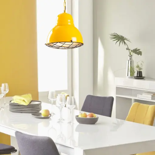Expediere rapidă Lustra Sağlam - 3729 Galben/Auriu