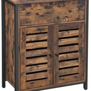 Ofertă Comoda Model Pearl, Maro rustic, 68.6x30x80 cm