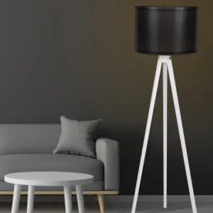 Lampadar 105 Alb/Negru Popular