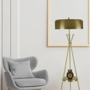 Lampadar 8582-2 Auriu Preț promoțional