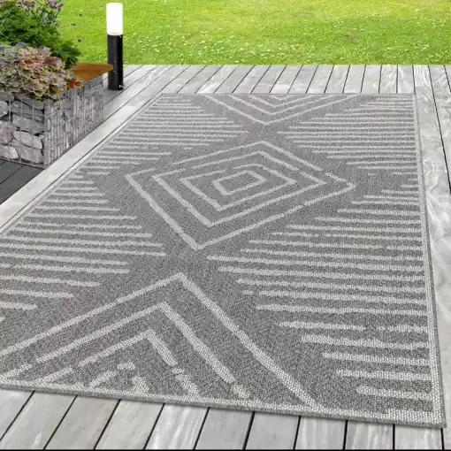 Covor Aruba Gri V2 80x250 cm Reduceri