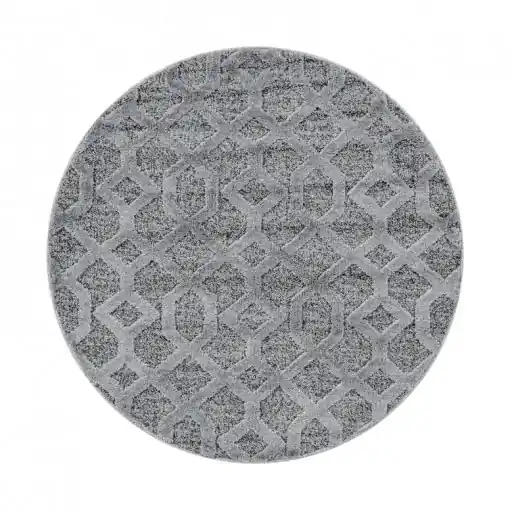 Covor Pisa Gri 160x160 cm Preț mic
