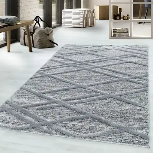 Covor Pisa Gri V5 280x370 cm Reducere extra