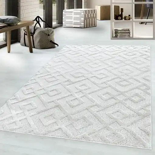 Covor Pisa Crem V2 120x170 cm Plată sigură