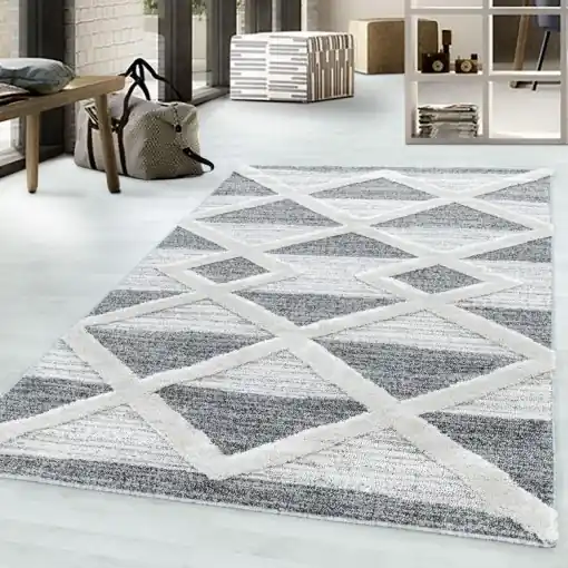 Covor Pisa Gri V7 120x170 cm Livrare rapidă