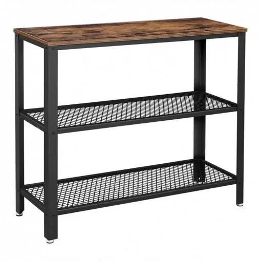 Masuta de Cafea Model Salem, 101.5x35x80 cm, Maro Rustic Disponibil imediat