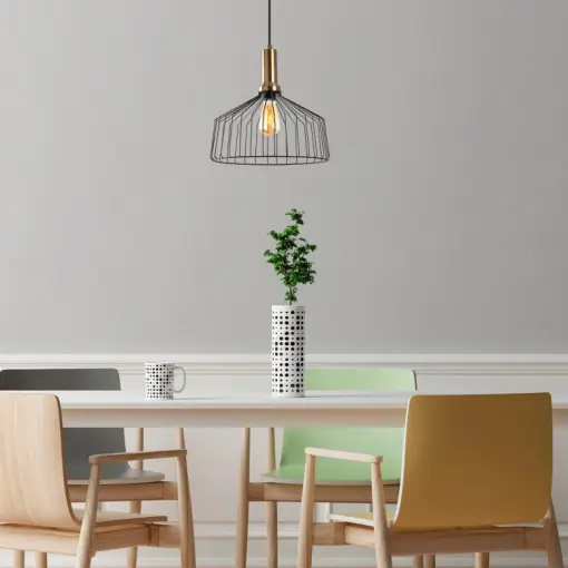 Lustra Dear - 11200 Negru/Antic Plată sigură