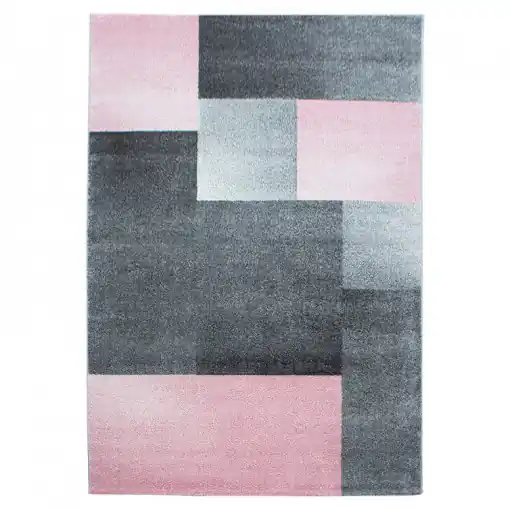 Covor Lucca Roz 240x340 cm Ieftin