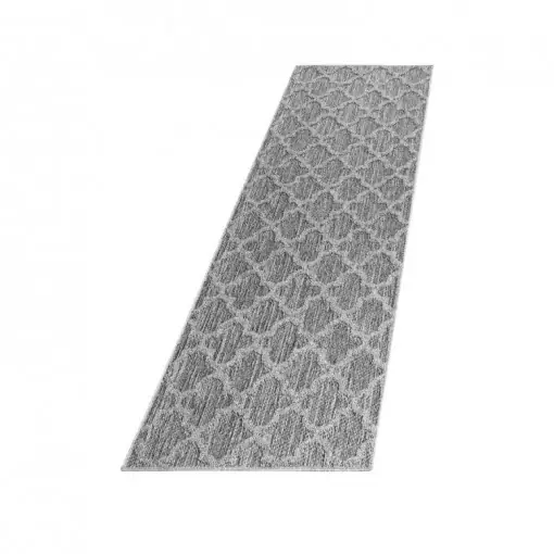 Covor Patara Gri V1 80 x 250 cm Plată securizată
