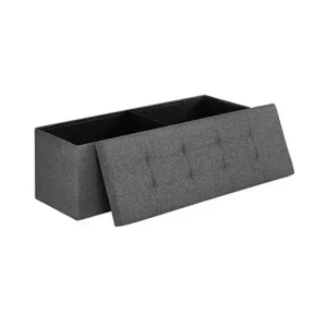 Vezi acum Banca de depozitare, Songmics, 110 x 38 x 38 cm, 300 Kg, LSF77K, Gri