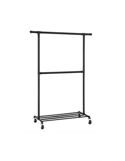 Suport pentru haine cu roti, Songmics, 110 kg, HSR62BK, Negru Disponibil imediat
