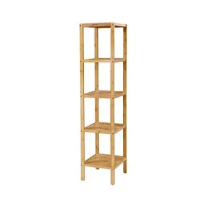 Raft de Depozitare Model Haylee, Natural, 33x33x146 cm Popular