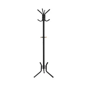 Livrare rapidă Cuier tip pom Model Wise, Negru, 49x49x176 cm