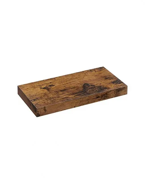 Ofertă de sezon Poliță suspendata Model Esperanza, Maro rustic, 40x20x3.8 cm