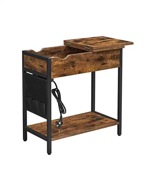 Preferatul clienților Masuta de Cafea Model Ana, 60x31x60 cm, Maro Rustic
