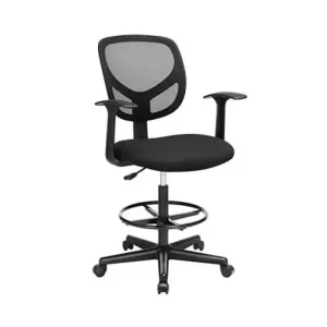 Mai ieftin Scaun de birou, Songmics, 120 Kg, OBN25BK, 55-75 cm