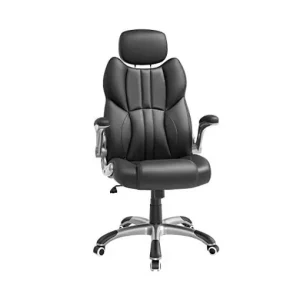 Scaun de birou, Songmics, OBG65BK, Negru, 75 x 70 x 137 cm Lichidare de stoc