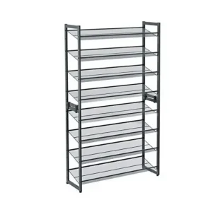 Cumpărături sigure Raft pentru pantofi Model Gunnar, Indigo, 92x30x163 cm