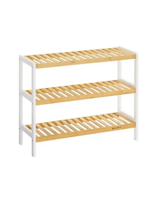 Ofertă specială Raft pentru Pantofi Model Valentina, Natural, 70x26x55 cm