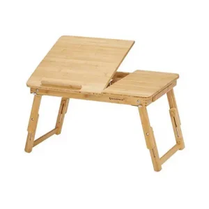 Masuta pentru Laptop Songmics, model Giovanni, 34x29x65 cm, Bambus Noutate