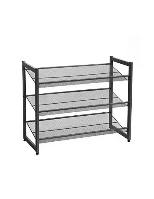 Raft pentru pantofi Model Stanley, Negru, 62x30x74 cm Nu rata