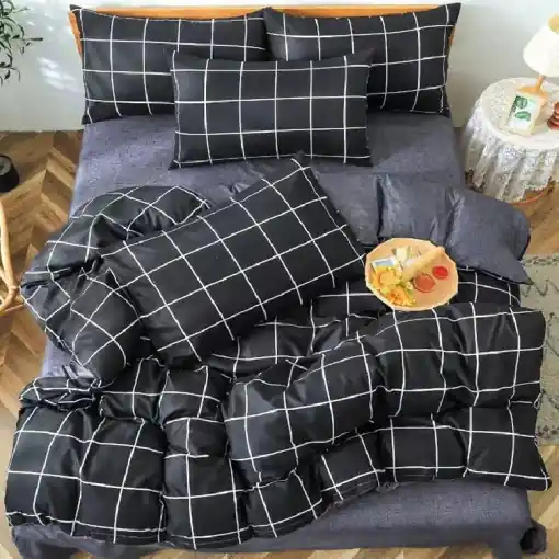 Lenjerie Mantana 4 piese (Bumbac Satinat) Ofertă limitată
