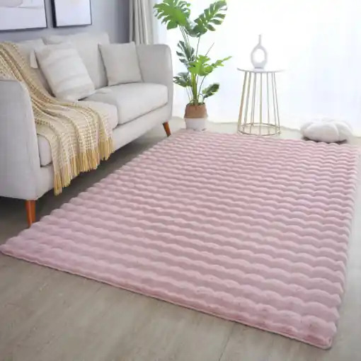 Chilipir Covor Ambiance V1 Roz 80 x 250cm