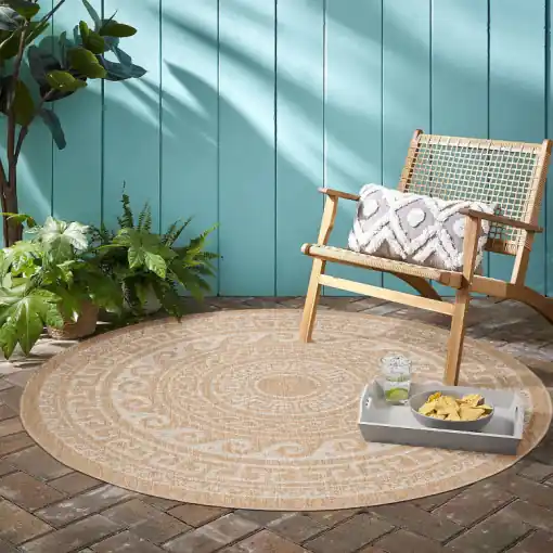 Covor Comilla V2 Bej 80 x 80cm Popular
