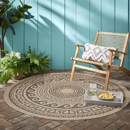 Preferatul clienților Covor Comilla V2 Bej 80 x 80cm