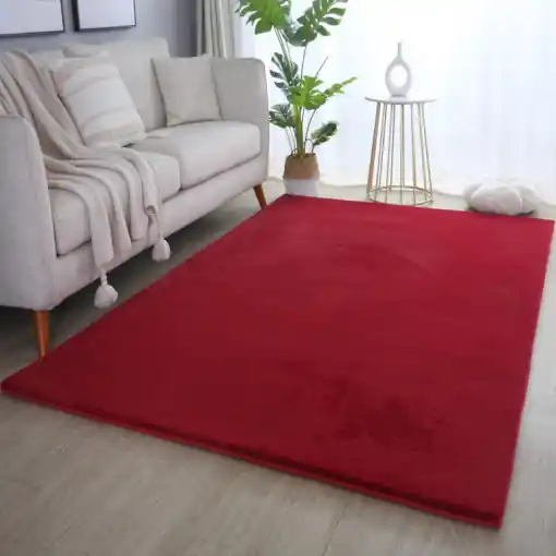 Covor Pouffy V1 Rosu 80 x 250cm Vezi acum