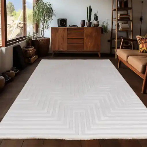 Covor Sahara V1 Crem 140 x 200cm Nu rata