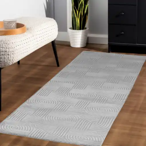 Ofertă Covor Sahara V2 Argintiu 80 x 250cm