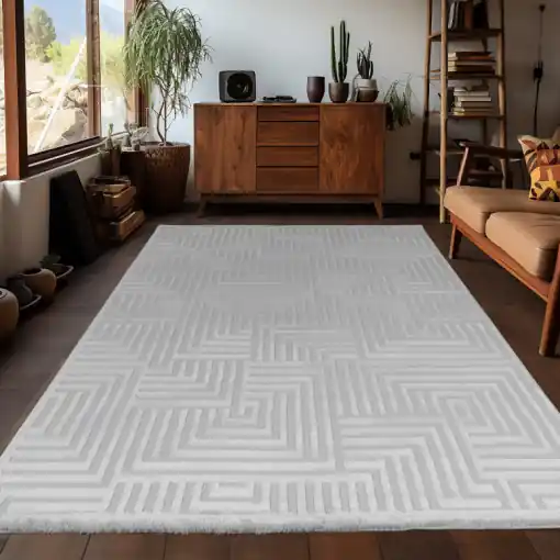 Covor Sahara V4 Argintiu 140 x 200cm Cumpărături sigure
