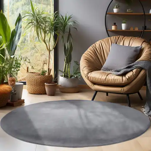 Covor Sky V1 Gri 160 x 160cm Bestseller