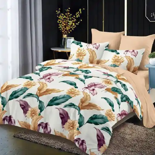 Lenjerie cu Elastic 180x200 Tater 6 Piese (Finet) Retur ușor