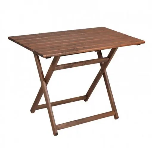 Reducere specială Masa exterior Retto fag culoarea nuc 100x60x71cm