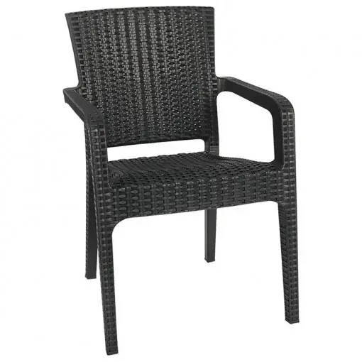 Doar azi Scaun exterior Halcyon plastic culoare antracit