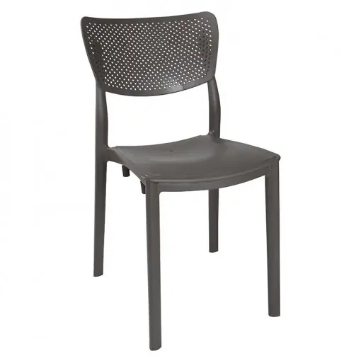 Ofertă de sezon Scaun exterior Ignite plastic culoare antracit