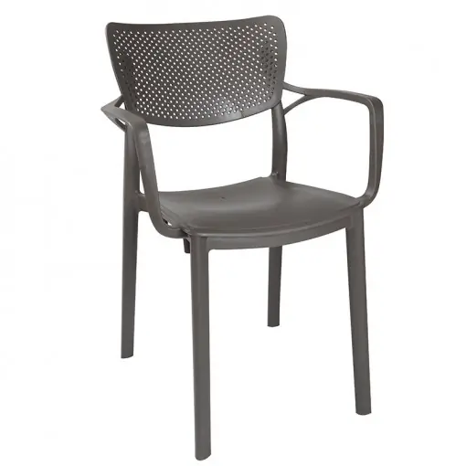 Mai ieftin Scaun exterior Frontline plastic culoare antracit