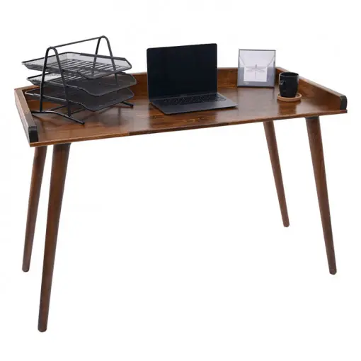 Calitate înaltă Birou Pako World, model Brady, 119x75x59 cm, Nuc