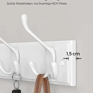 Cuier Model Mayo, Alb, 40x11x7 cm Cumpără online