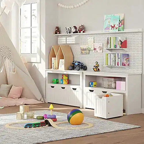 Banca hol cu cufar de depozitare Model Paisleigh, Alb, 102x30x60 cm Cumpărături sigure